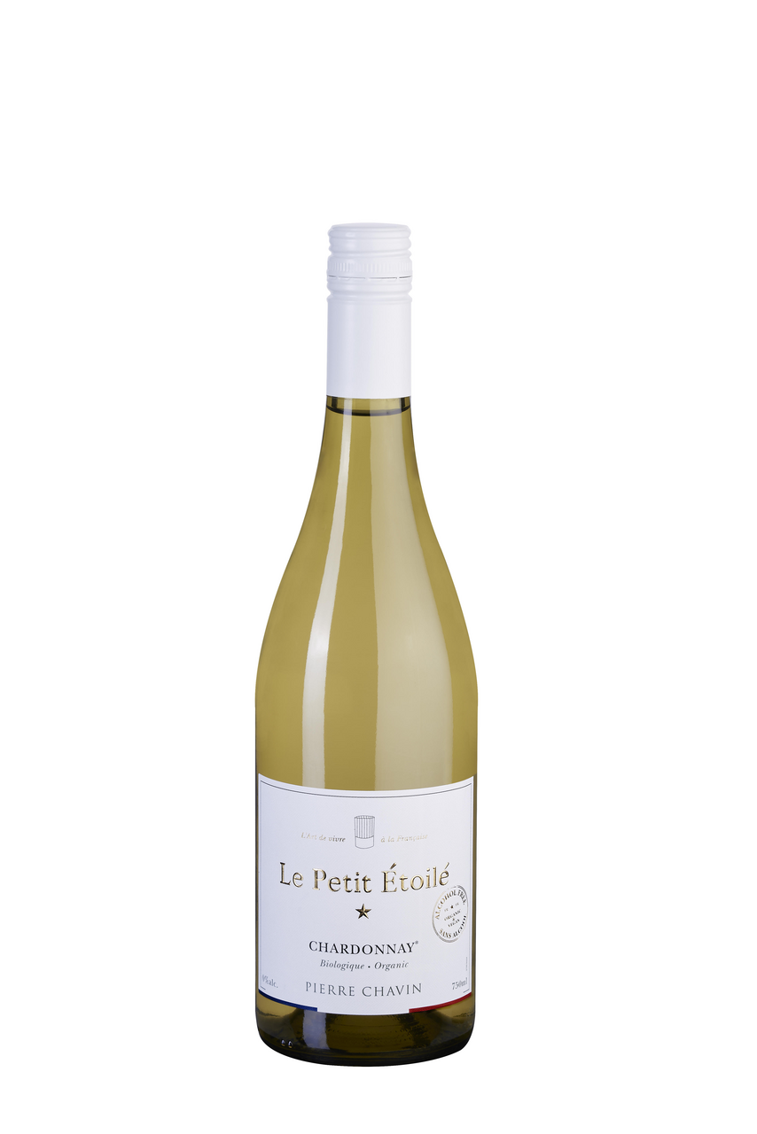 Le Petit Etoilé Vin à base de Chardonnay sans alcool BIO Pierre Chavin bouteille 75 cl