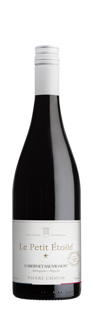 Le Petit Etoilé Vin à base de Cabernet Sauvignon sans alcool BIO bouteille 75 cl