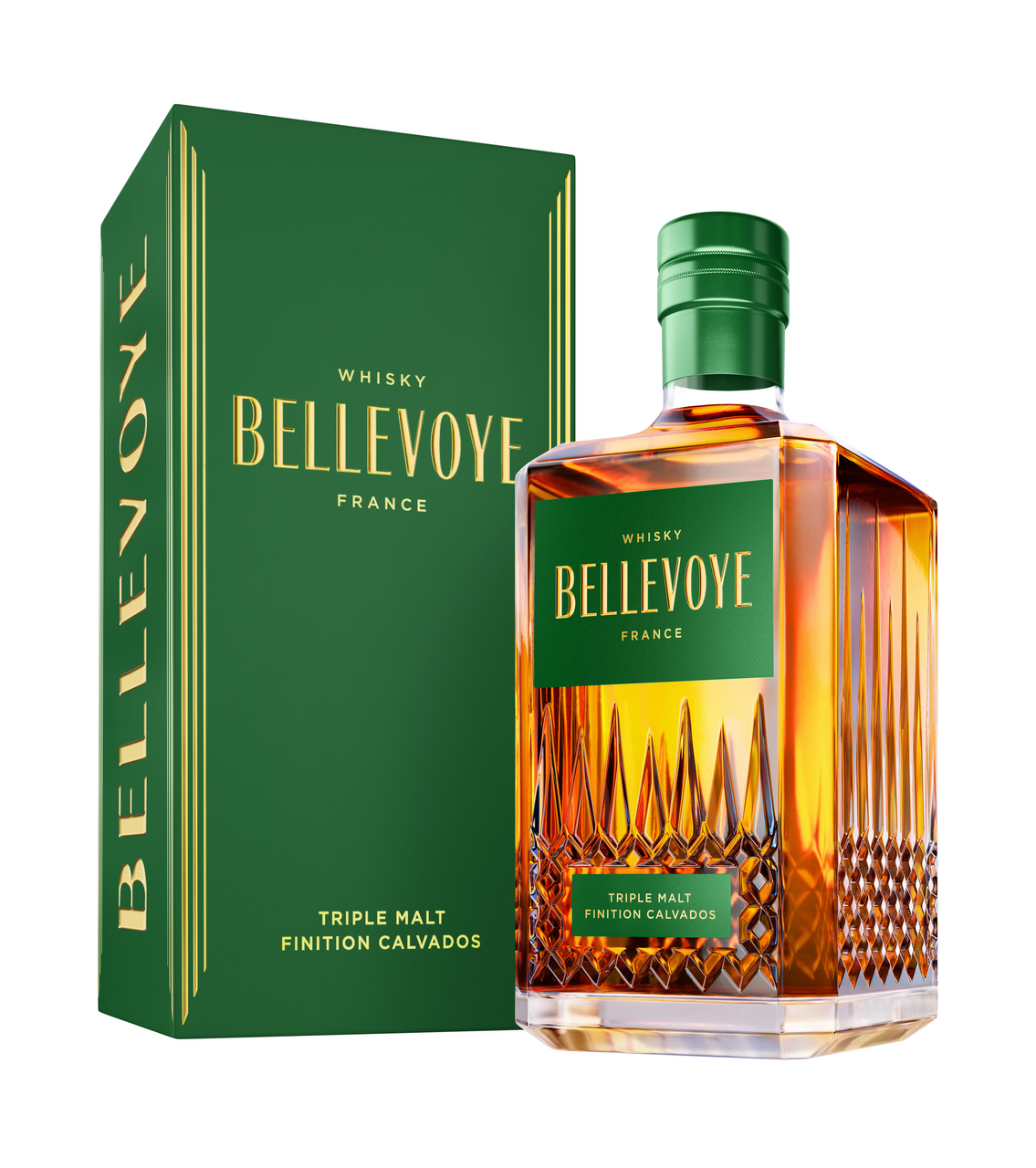 Bellevoye Whisky Vert 43% 70 cl