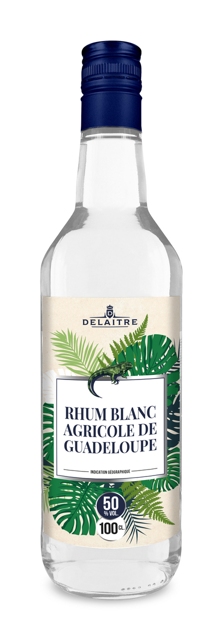 DELAITRE Rhum blanc 50° 1 L