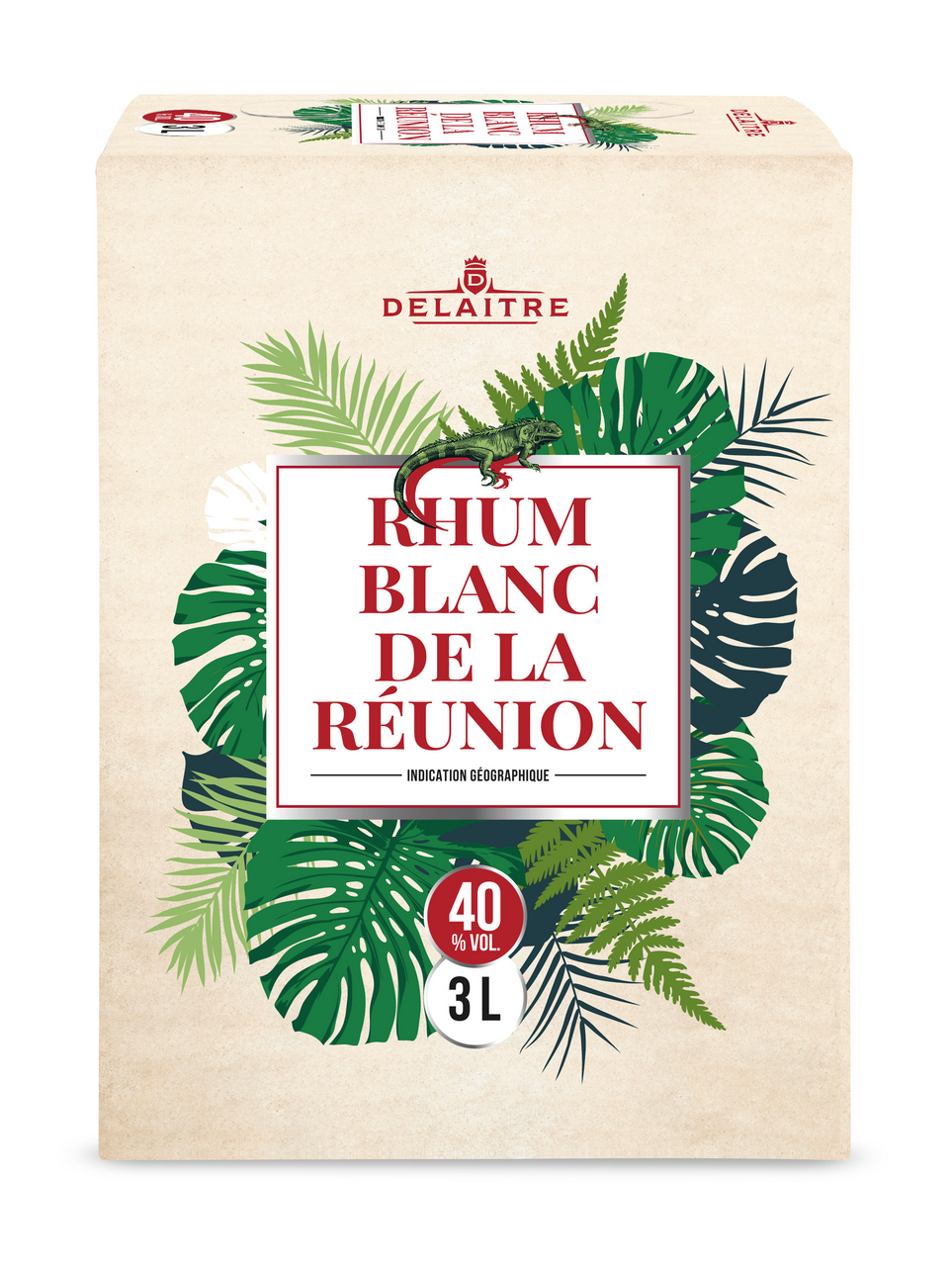 DELAITRE Rhum Blanc 40° 3 L