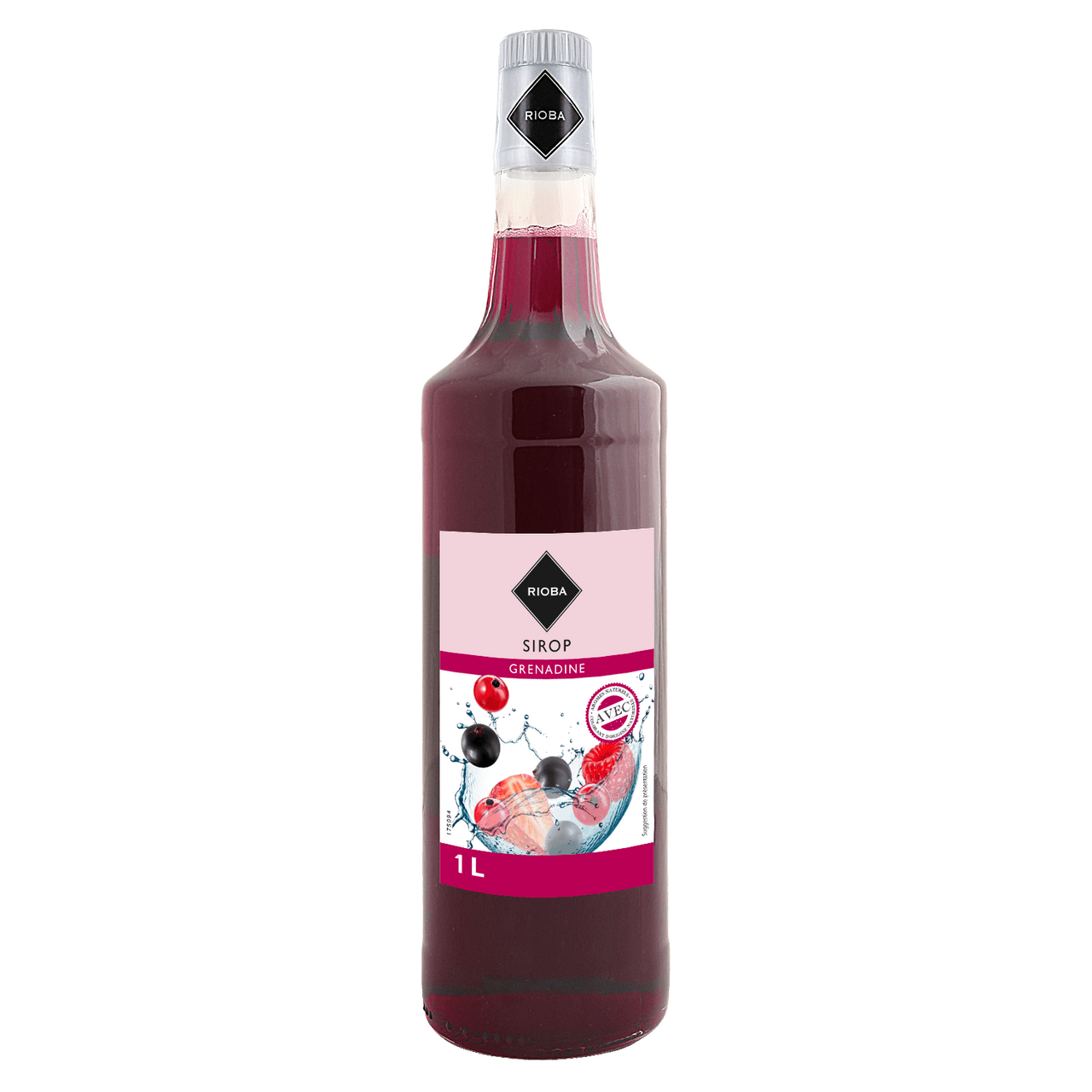 RIOBA Sirop de grenadine 1 L verre perdu
