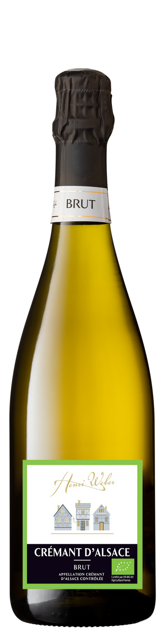 Henri Weber Crémant d'Alsace BIO Brut bouteille 75 cl