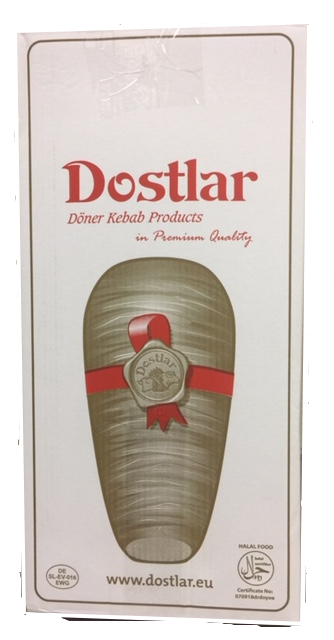 Dostlar Broche kebab dinde veau halal 10 kg