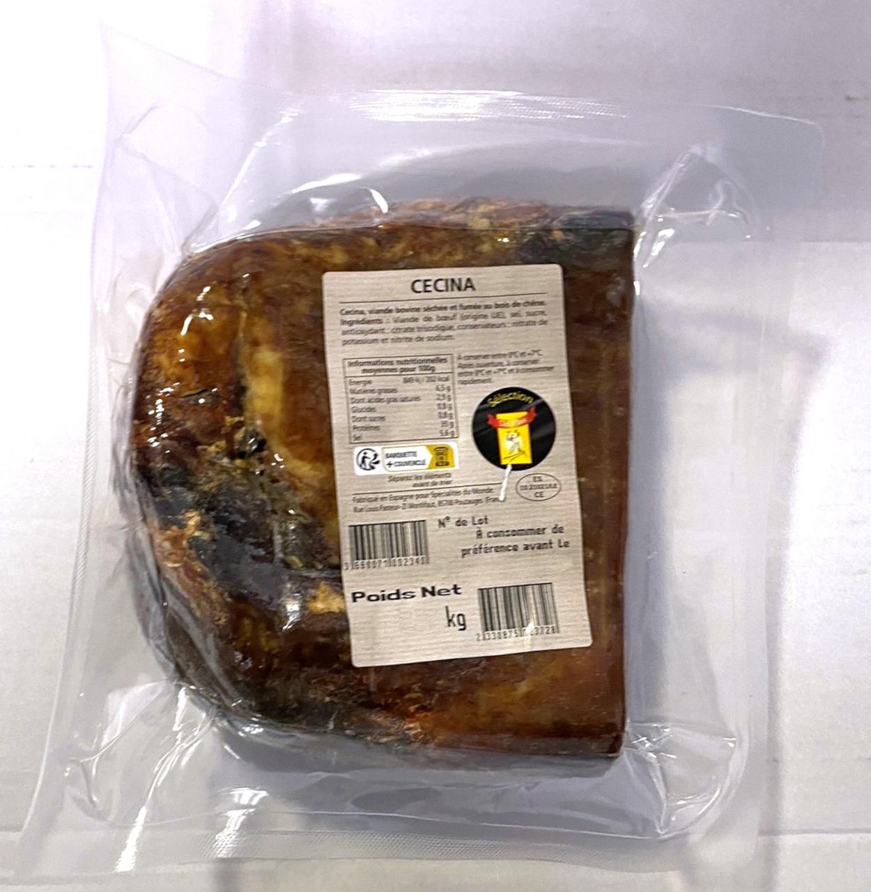 Del Pais Cecina demi bloc