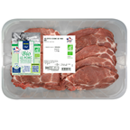 METRO Chef Bio Côte échine de porc BIO METRO Chef barquette sous atmosphére de 1.3 kg environ