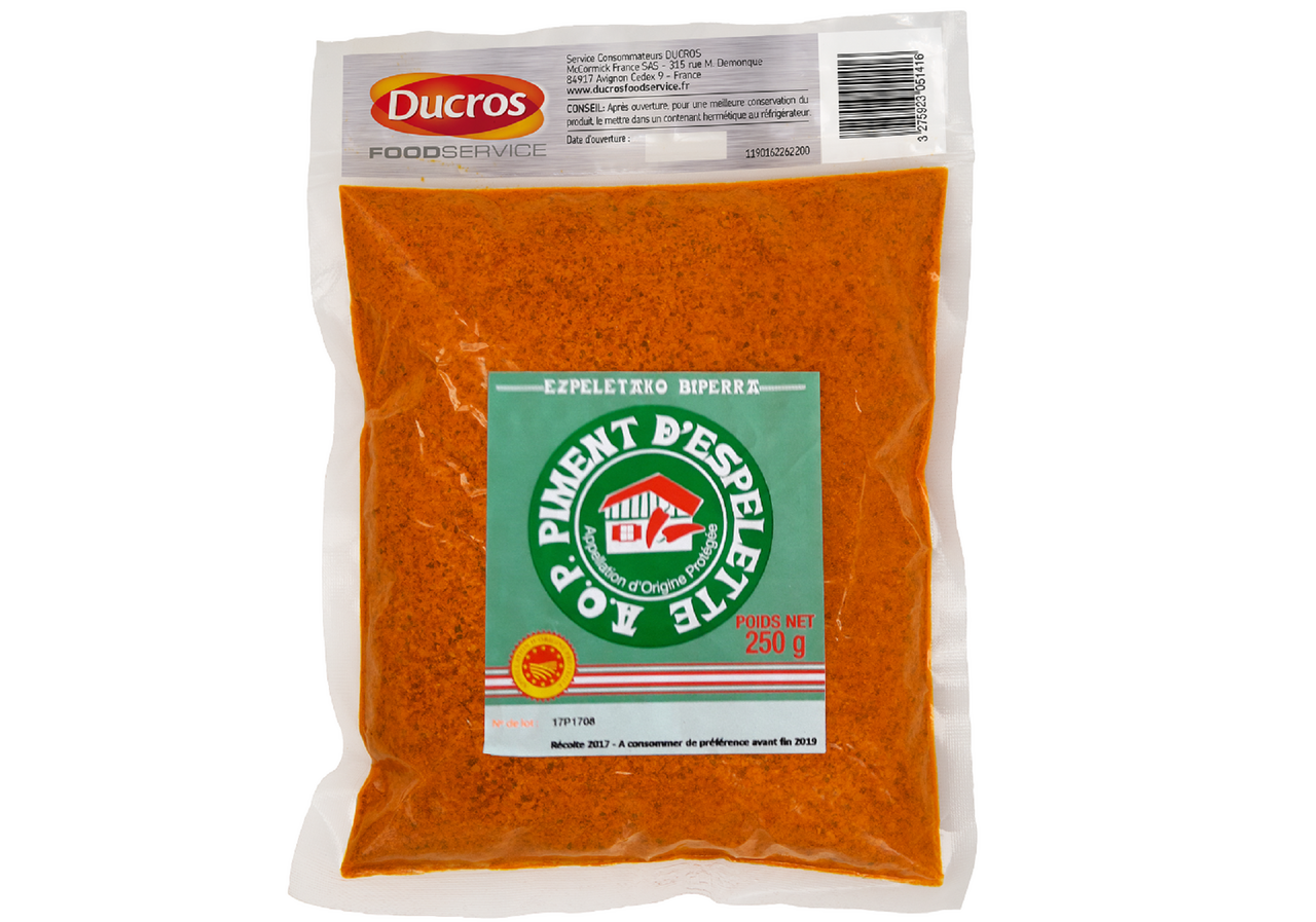 Ducros Piment d'espelette AOP 250 g