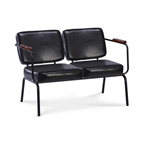 Reverdy Banquette Twist noir