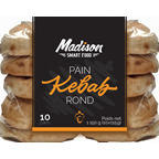 MADISON Pain Kebab rond 10 x 115 g