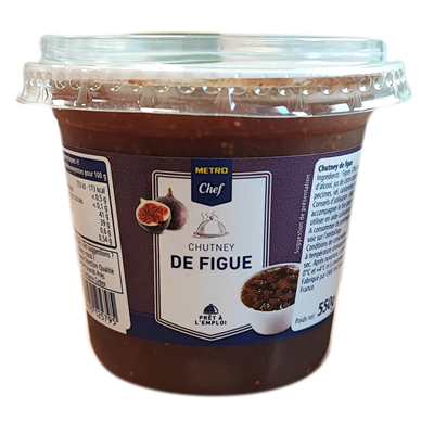 METRO Chef Chutney de figues 550 g