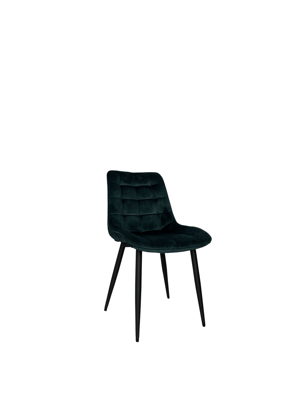Reverdy Chaise Cléa velours emeraude