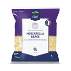 METRO Chef Mozzarrella râpée 41 % MG sachet 2.5 kg