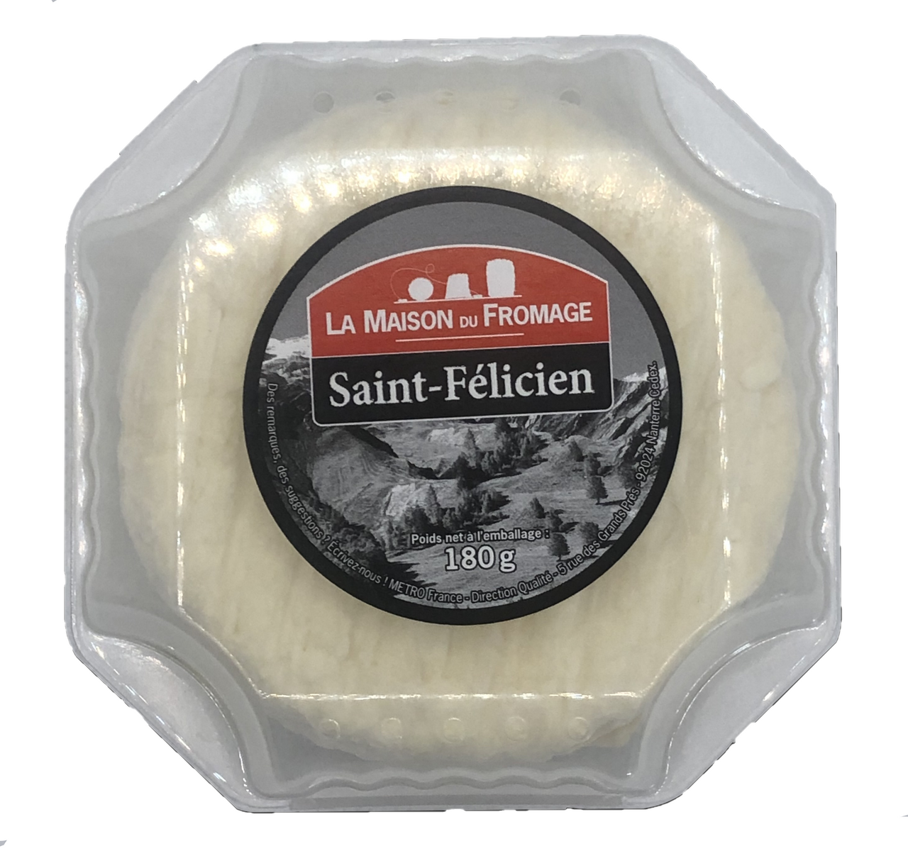 LA MAISON DU FROMAGE Saint-Félicien 180 g