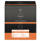 RIOBA Café Forte Equilibré et fruité intensité 8 capsules aluminium x 50