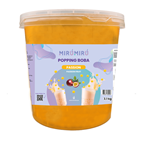 MIRUMIRU Perle de fruit passion pour bubble tea seau 3.1 kg