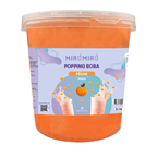 MIRUMIRU Perle de fruit pêche pour bubble tea seau 3.1 kg