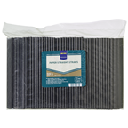 METRO PROFESSIONAL Paille droite en papier noir 20 cm x 500