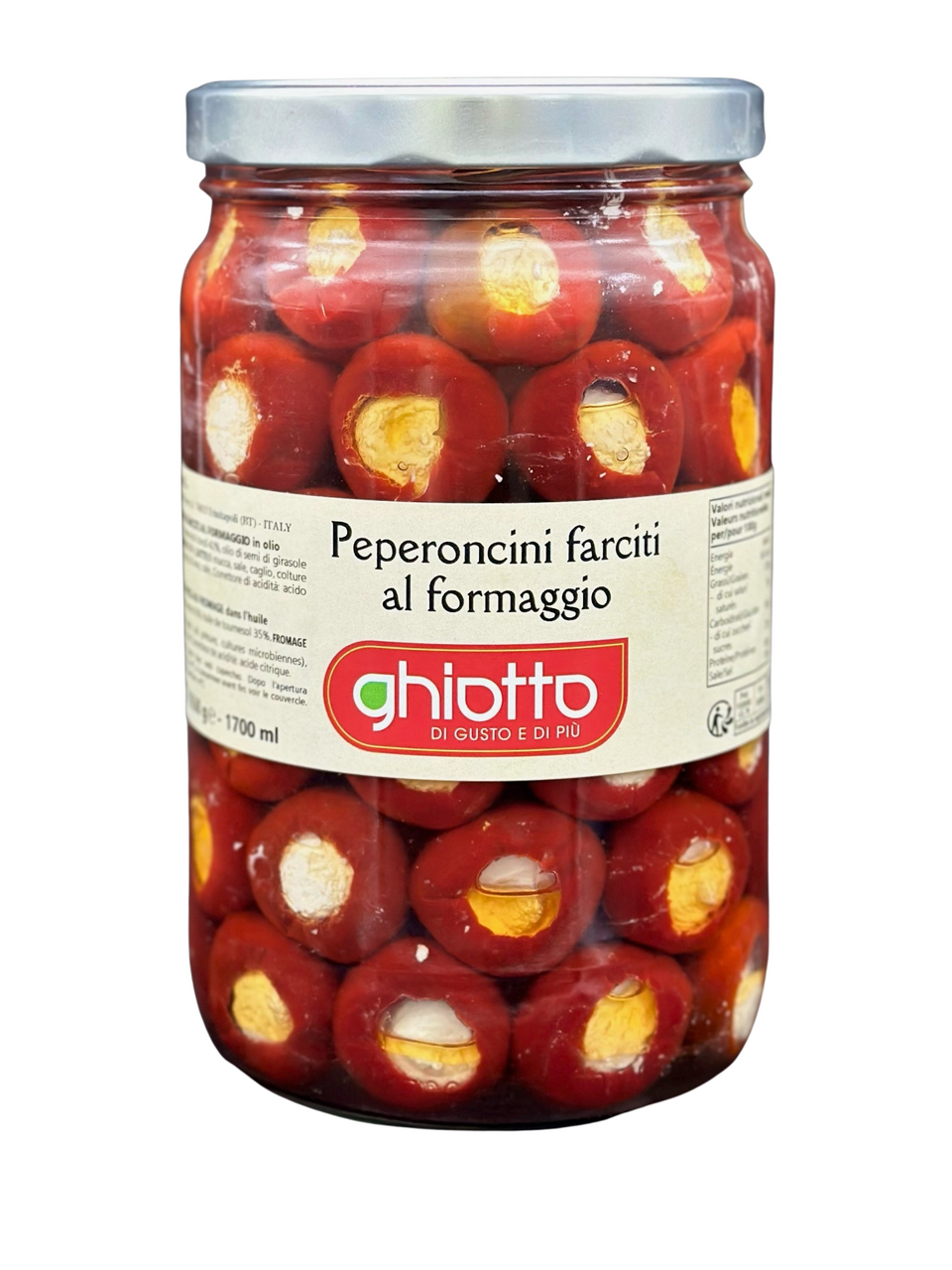 Ghiotto Poivrons farcis au fromage 1.55 kg 