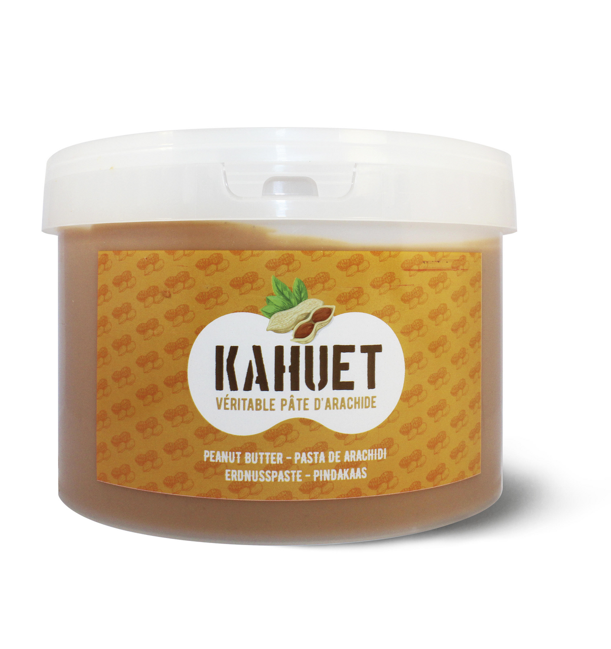 KAHUET Pate d'arachide seau 2.5 kg