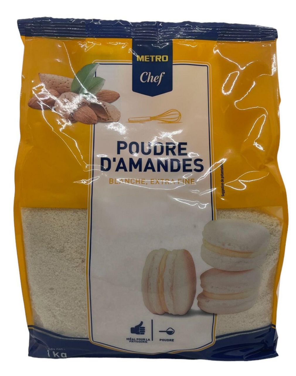 METRO Chef Poudre d'amande blanche 1 kg