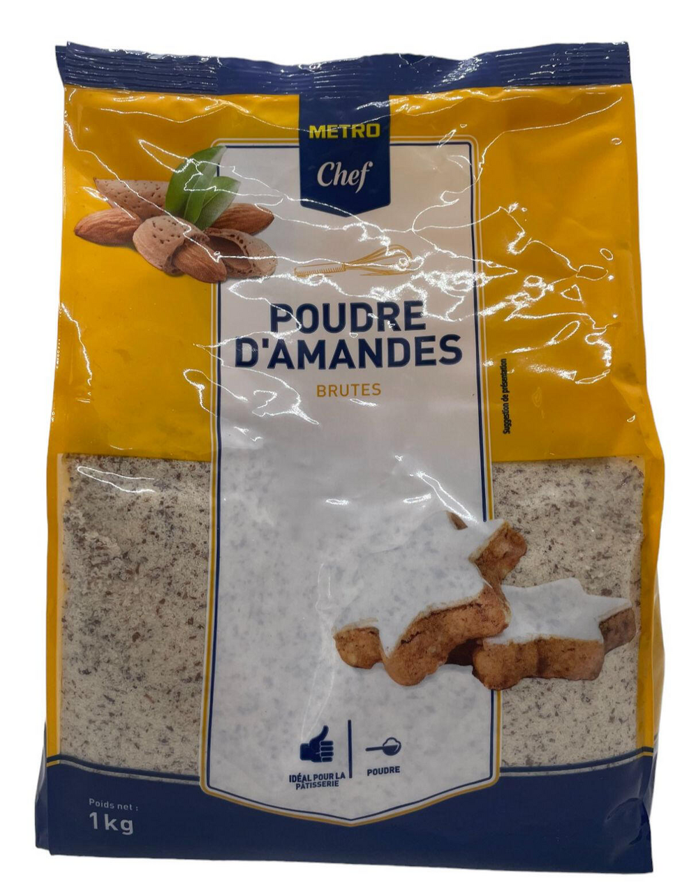 METRO Chef Poudre d'amande brute 1 kg