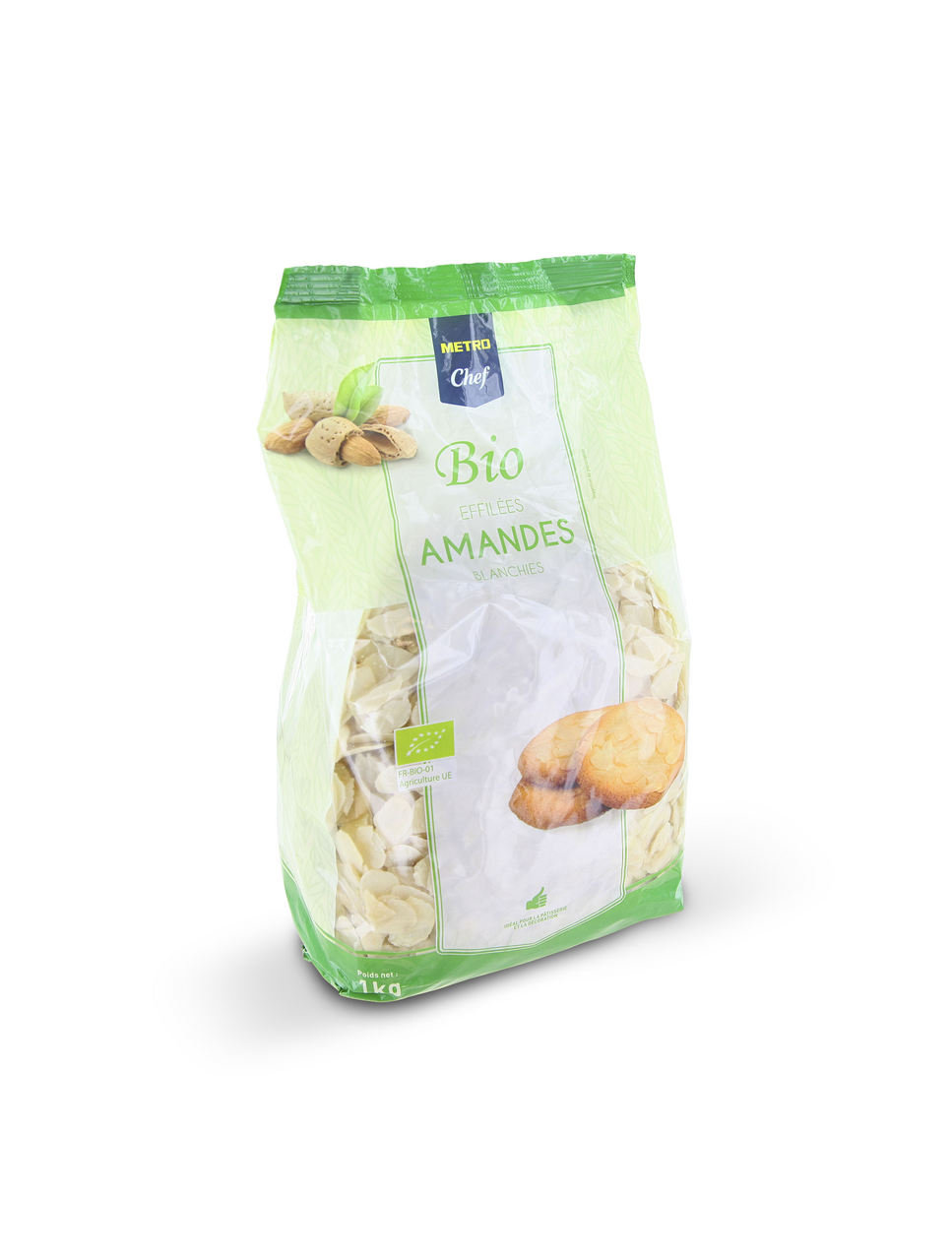 METRO Chef Amande effilée BIO 1 kg