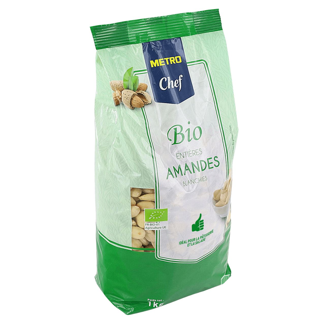 METRO Chef Amande émondée BIO 1 kg
