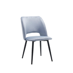 Mobiliara Chaise Eléonore velours bleu 