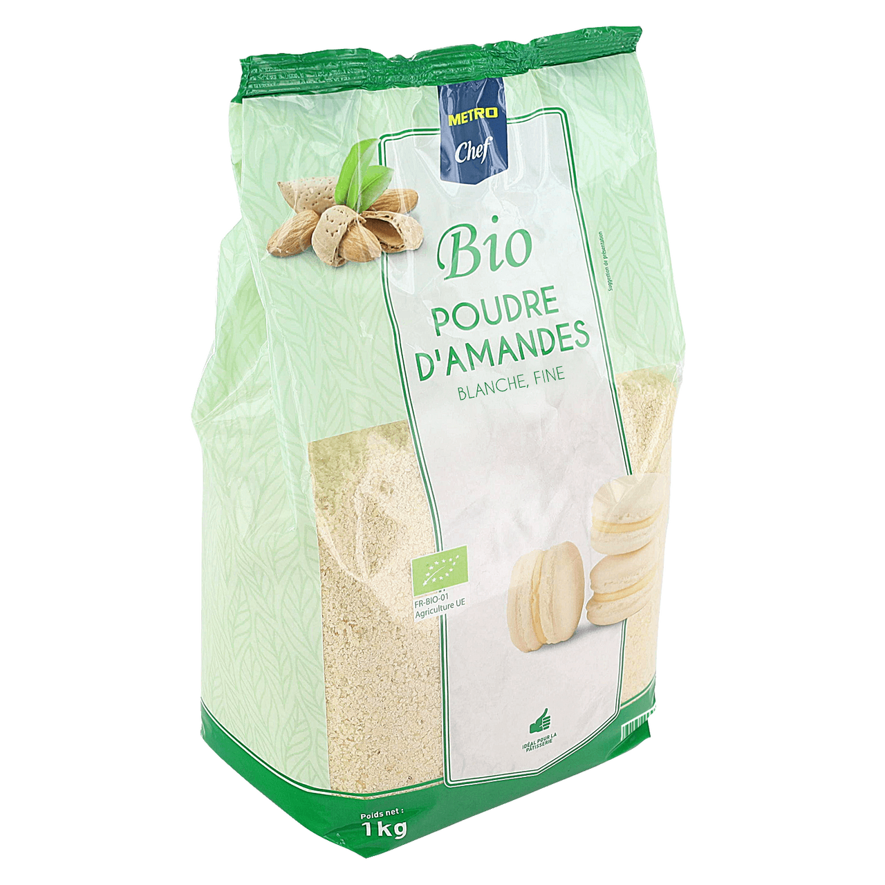 METRO Chef Poudre d'amande blanchie BIO 1 kg