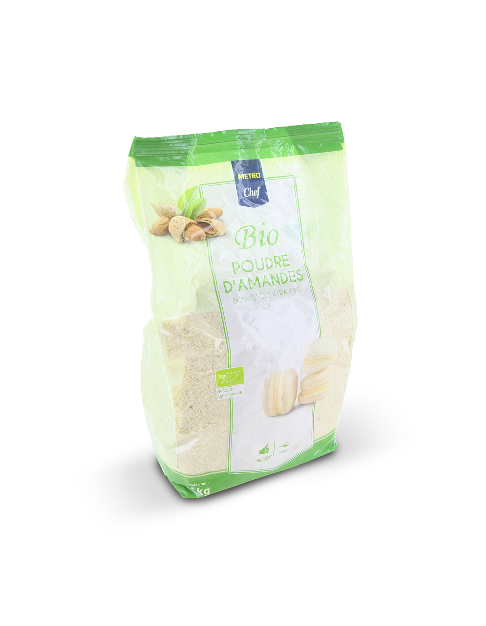 METRO Chef Poudre d'amande blanchie BIO 1 kg