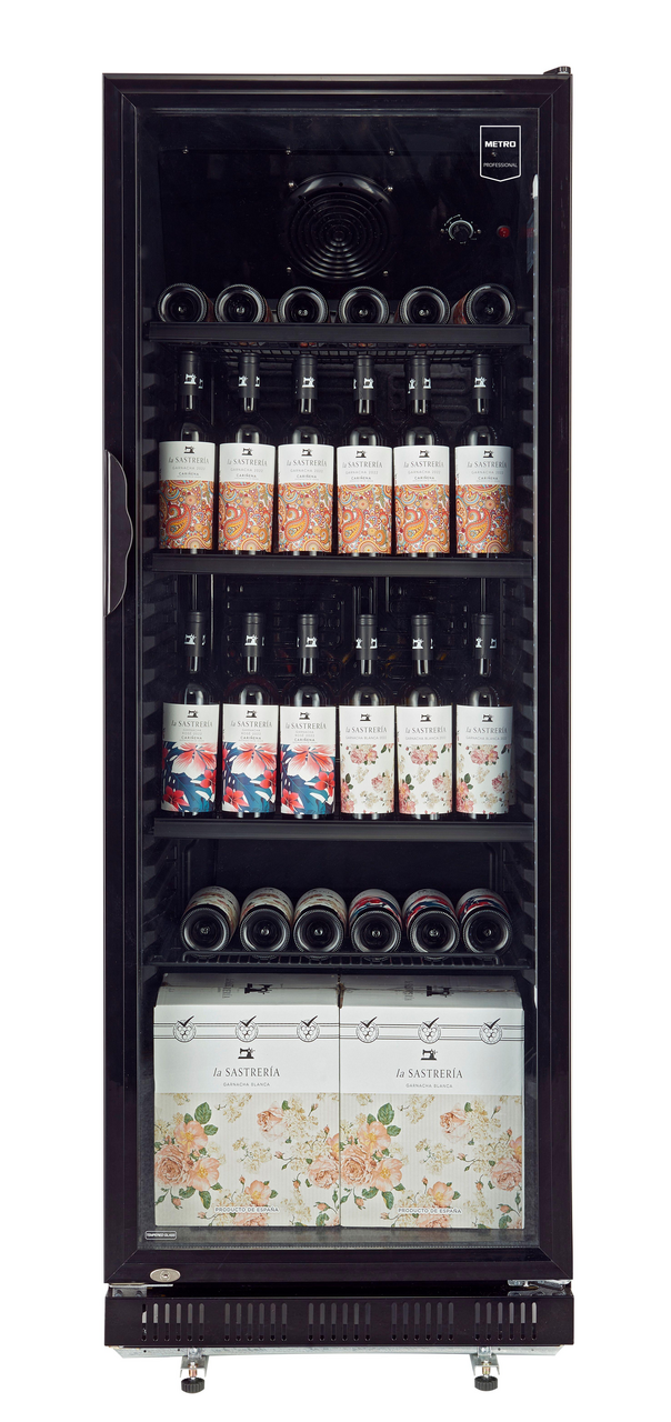 METRO PROFESSIONAL Vitrine réfrigérée positive 1 porte noir