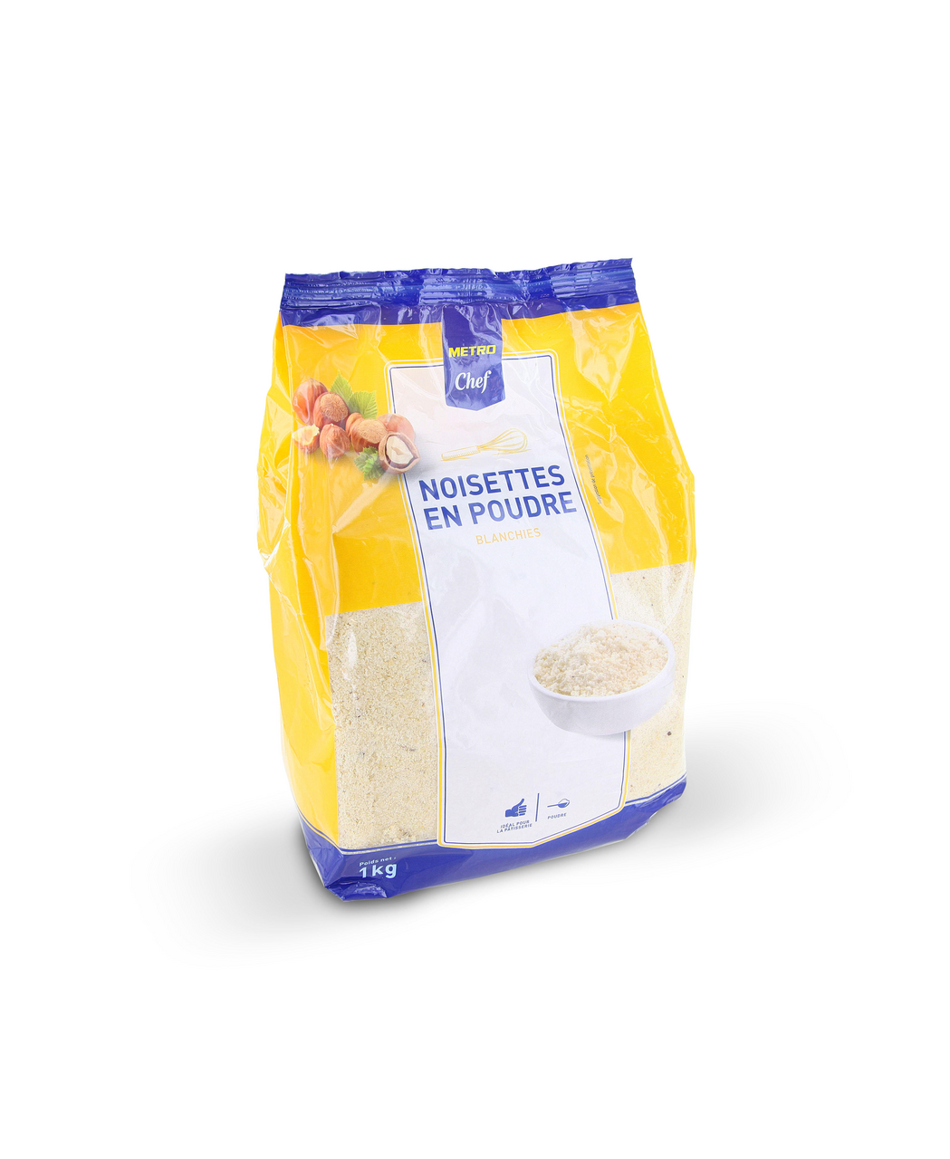 METRO Chef Noisette blanchie en poudre 1 kg