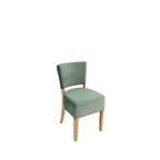 Reverdy Chaise Venice velours Artic