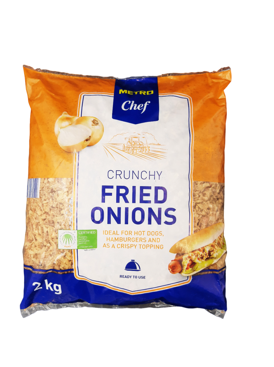 METRO Chef Oignons frits 2 kg