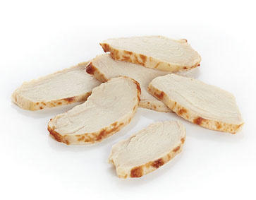 Europa Cuisson Tranchettes de filet de poulet cuit Halal rôti 1 kg  