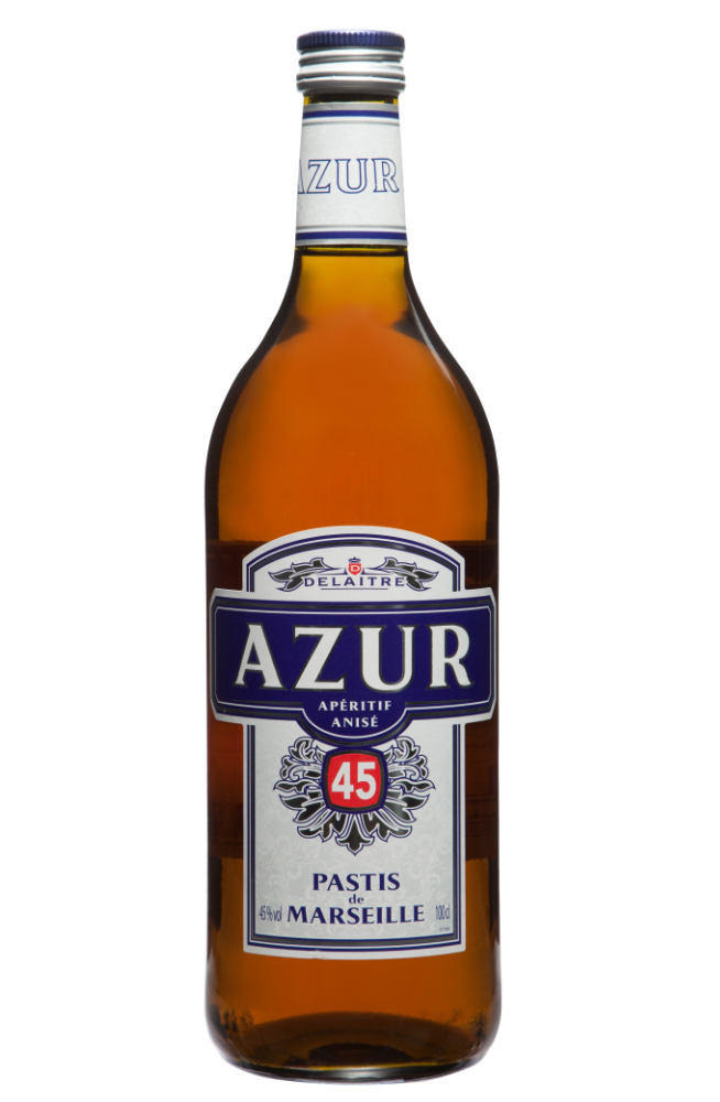 DELAITRE Pastis de Marseille Azur 45% 1 L 