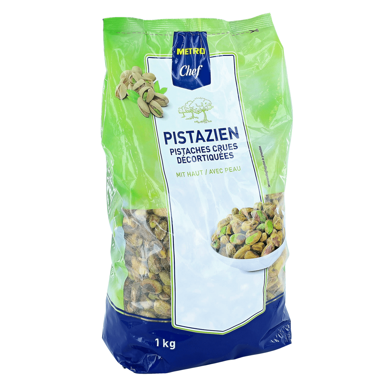 METRO Chef Pistache naturelle avec peau 1 kg