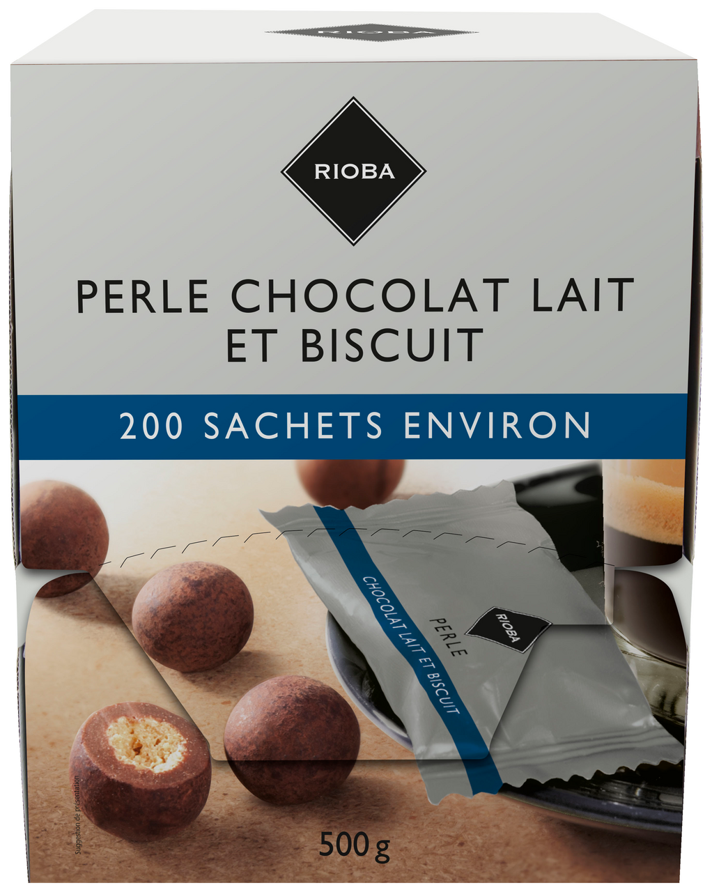 RIOBA Perle de biscuit x 200 soit 500 g