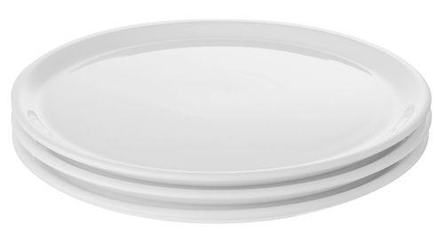aro Assiette à pizza Glossy blanc 29 cm x 6 
