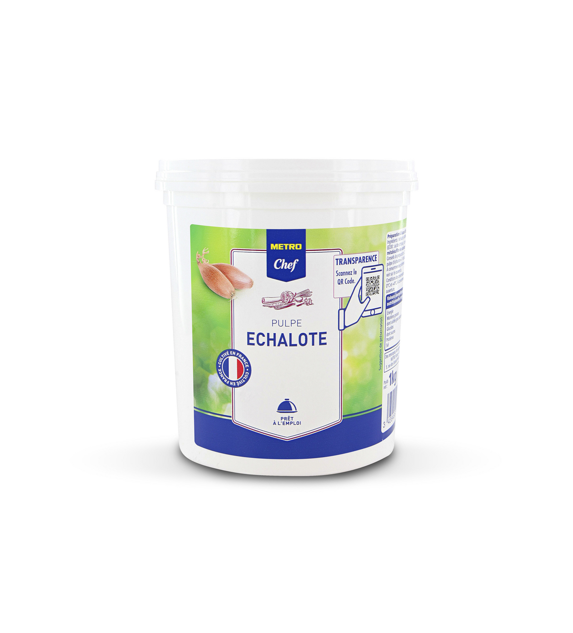 METRO Chef Pulpe d'échalote en pot France 1 kg