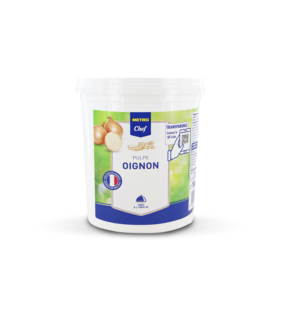 METRO Chef Pulpe d'oignon en pot France 1 kg