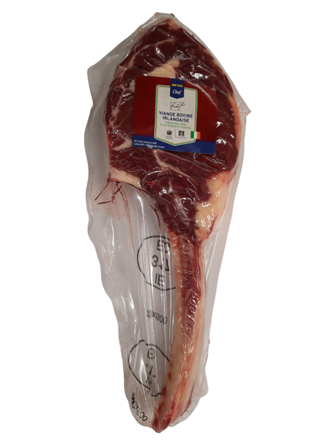 METRO Chef Tomahawk de Viande Bovine Irlandaise sous vide