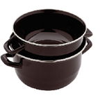 METRO PROFESSIONAL Marmite à moules noir 18 cm