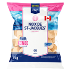 METRO Chef Noix de St Jacques Canada Sans corail MSC 20/30 sachet 1 kg