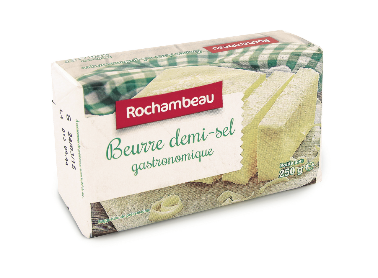Rochambeau Beurre demi-sel plaquette 250 g