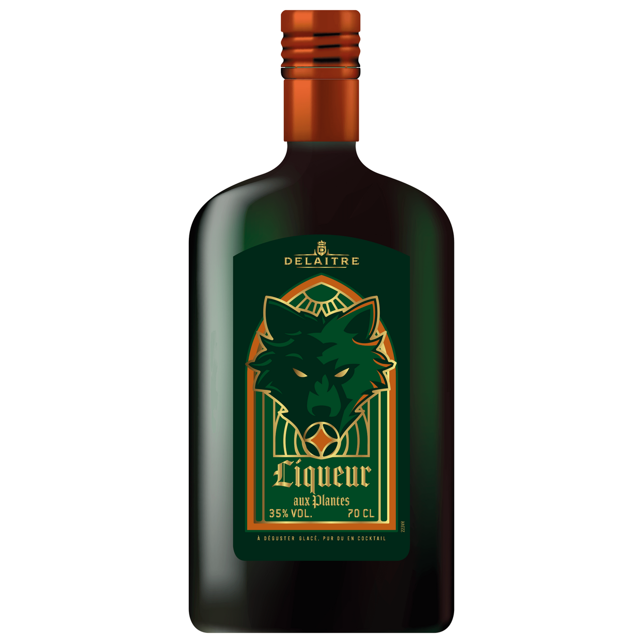 DELAITRE Liqueur aux plantes 35% 70 cl