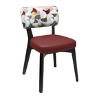 Reverdy Chaise Manille dos jacquard