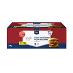 METRO Chef Steak haché rond façon bouchère VBF 15% MG 20 x 150 g soit 3 kg