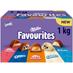 Milka Chocolat Favorites x 108 bouchées boîte 1 kg