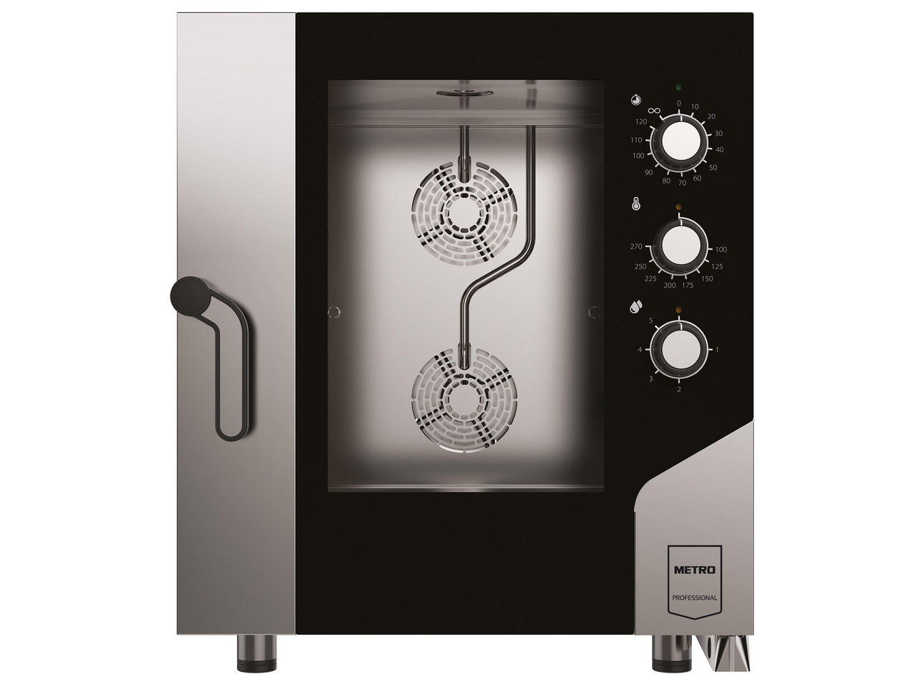 METRO PROFESSIONAL Four électrique mixte 7 niveaux GN 1/1